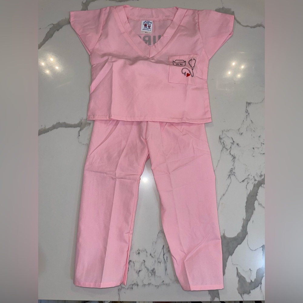 Halloween Kids Scrubs Halloween Costume. Nurse in training.
